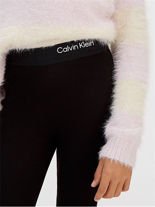 rib flare pant CALVIN KLEIN JEANS | IG0IG03003BEH